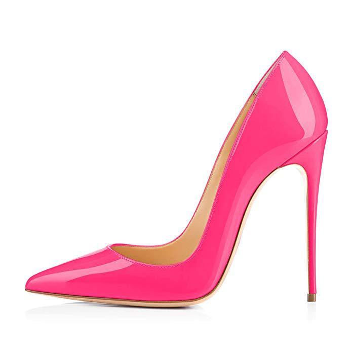 Fashion Temperament Round Toe Shallow Mouth Stiletto Heel Women's Single Shoes