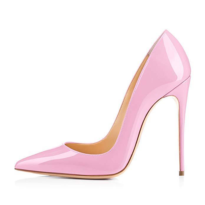 Fashion Temperament Round Toe Shallow Mouth Stiletto Heel Women's Single Shoes